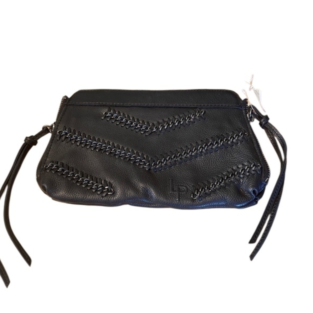 LINEA PELLE leather clutch